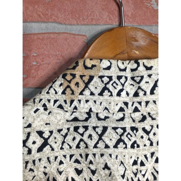 Vintage Carlisle Women Printed Sleeveless Button-Up Top/Vest & Shorts Set Size 8 - Picture 6 of 10